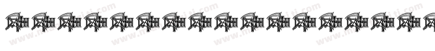 TCY Logo Gothic字体转换